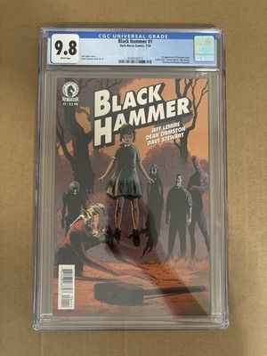 Black Hammer #1A CGC 9.8 Dark Horse 2016 1st Abraham Slam Barbalien Golden Gail
