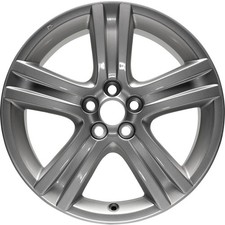 Refurbished 17x7 Painted Silver Wheel Fits 2009-2013 Toyota Corolla Sedan Refurbished 17x7 Painted Silver Wheel Fits 2009-2013 Toyota Corolla Sedan