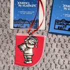Lunt Journey by Starlight 2003 Sterling Silver Snowman Hanging Medallion