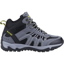 Hi Tec Jaguar Mid Boots Graphite/Black/Citron  Dri Tec waterproof and breathabl