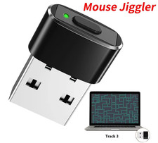 USB Mouse Jiggler Wiggler Mover Shaker for Computer Laptop New