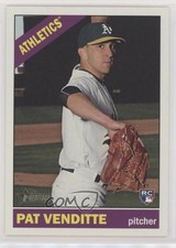 2015 Topps Heritage High Number Pat Venditte #560 0w8