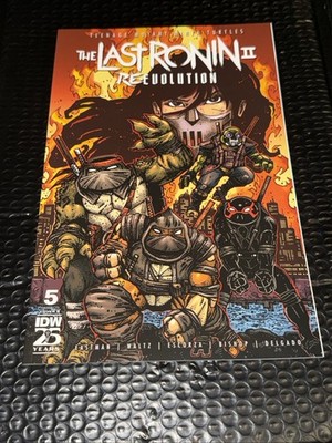 TMNT LAST RONIN II RE-EVOLUTION #5 KEVIN EASTMAN VARIANT 1ST PRINT 2025 IDW NM