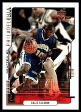 Craig Claxton 2000-01 Upper Deck MVP #211 76ers NBA READ FREE SHIP AutographDen