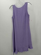 Loft Purple Size 2 Midi Sleeveless Dress