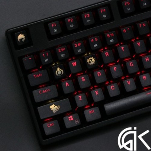 Custom ABS Keycaps Mechanical Keyboards OW DVA Cole Cassidy Mercy Cole Cassidy - 第 49/52 張圖片