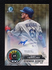 Marketplace image: 2018 Bowman Scouts' Top 100 Superfractor 1/1 Alex Verdugo Rookie Auto RC 0oc8