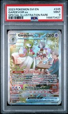 2023 POKEMON SCARLET & VIOLET SPECIAL ILLUSTRATION RARE #245 GARDEVOIR EX PSA 9