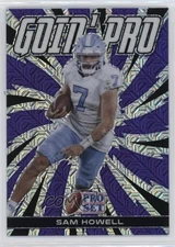 2022 Leaf Pro Set Draft Metal Goin' Purple Mojo Sam Howell #GP-SH1 Rookie RC 0b2