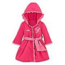  DISNEY store Brand New DELUXE Disney Character Kids Hooded Embroidered Robe