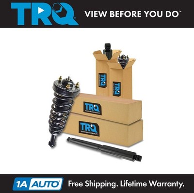 TRQ Front Rear Shock Complete Loaded Strut Spring Assembly Set 4pc for F150 4WD
