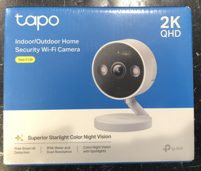 Tapo TP-Link 2K QHD Security Camera, Indoor/Outdoor