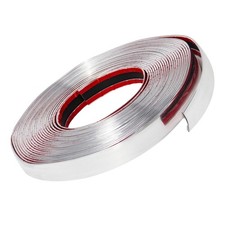 Qwork 1 Wide 40 Feet Chrome Molding Trim Car Auto Truck Side 1 Pack Silver Qwork 1 Wide 40 Feet Chrome Molding Trim Car Auto Truck Side 1 Pack Silver