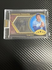2025 Topps Five Star Pentamerous Penmanship George Brett Auto /15 Royals SSP HOF
