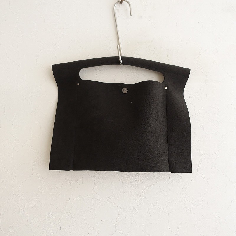 ISSEY MIYAKE Good Goods Kururi Negro Bolso de Mano con Mango Rollo Bolso de...