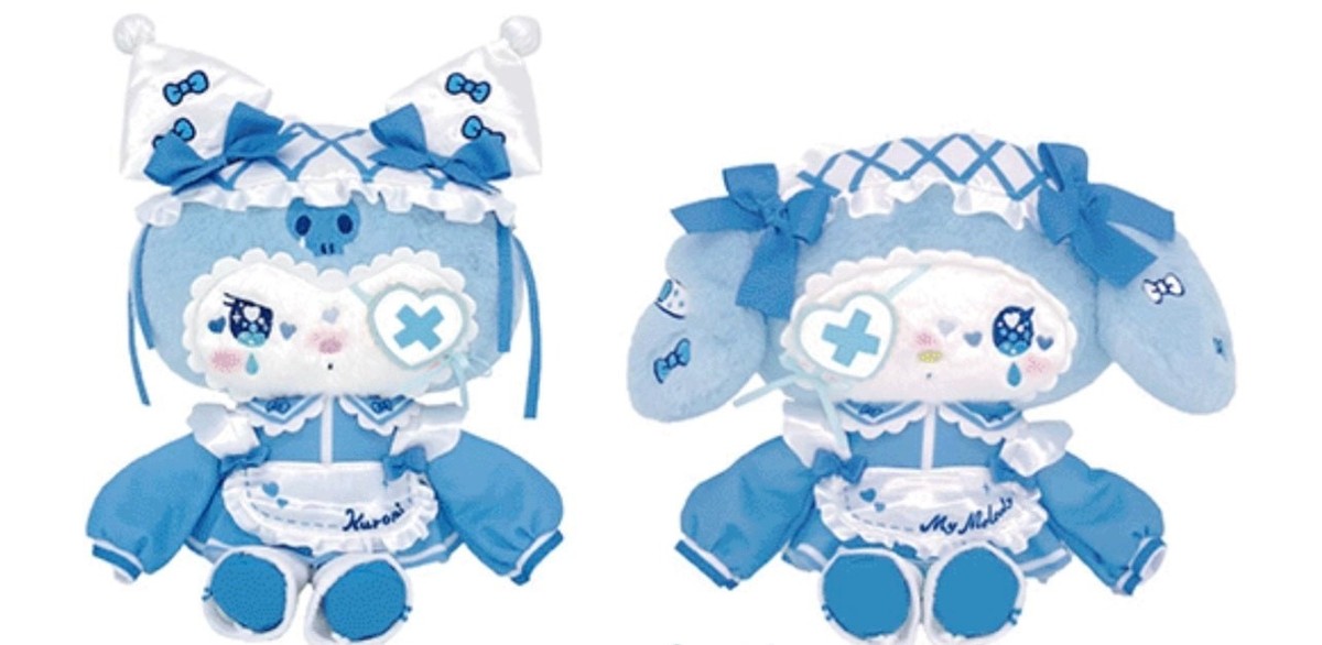 My Melody and Kuromi Dolly Mix Plush Toy Sanrio | eBay
