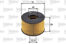 Ölfilter VALEO 586513 Filtereinsatz für LTI FORD JAGUAR MONDEO TRANSIT TOURNEO 3