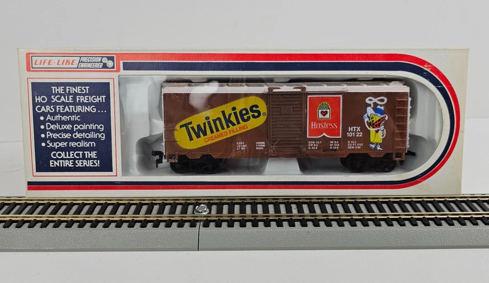 HO Life-Like 8477 Twinkies 40' Billboard Boxcar NOS New - Image 2 of 4