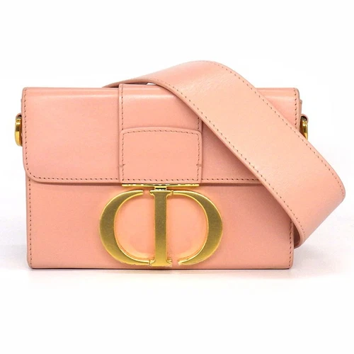 SAC BANDOULIÈRE AUTHENTIQUE CHRISTIAN DIOR 30 MONTAIGNE BOX MICRO M9204UMOS ROSE DEVANT