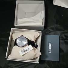 Seiko Presage Cocktail Time SRPB43 Automatic Wristwatch Silver Dial Leather 50m 3