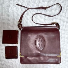 Cartier Cartier shoulder bag coin case bill case 3-piece set