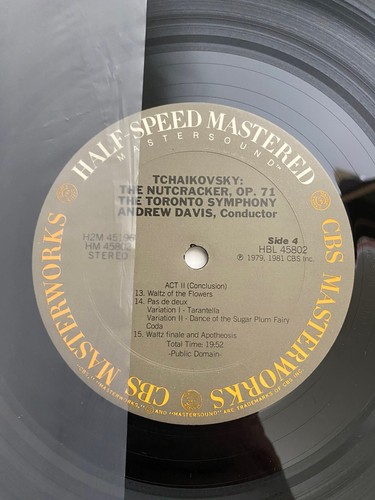 The Nutcracker Complete Ballet 2LP Record Set CBS Half Speed Master EX Vinyl - Picture 2 of 5