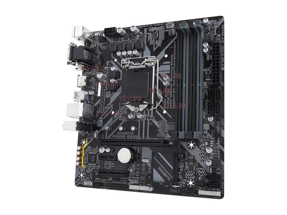GIGABYTE B360M DS3H LGA 1151 (300 Series) HDMI Micro ATX Intel