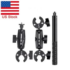 Motorcycle Mount Selfie Stick for Insta360 One R X2 X3 X4 DJI Action2 3 4 Camera