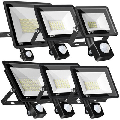 LED Fluter Strahler Mit Bewegungsmelder Flutlicht Gartenlampe Scheinwerfer Außen