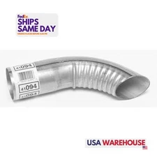 Dynomax DYN41094 Weld-On Steel Aluminized Exhaust Tip Performance Racing Parts