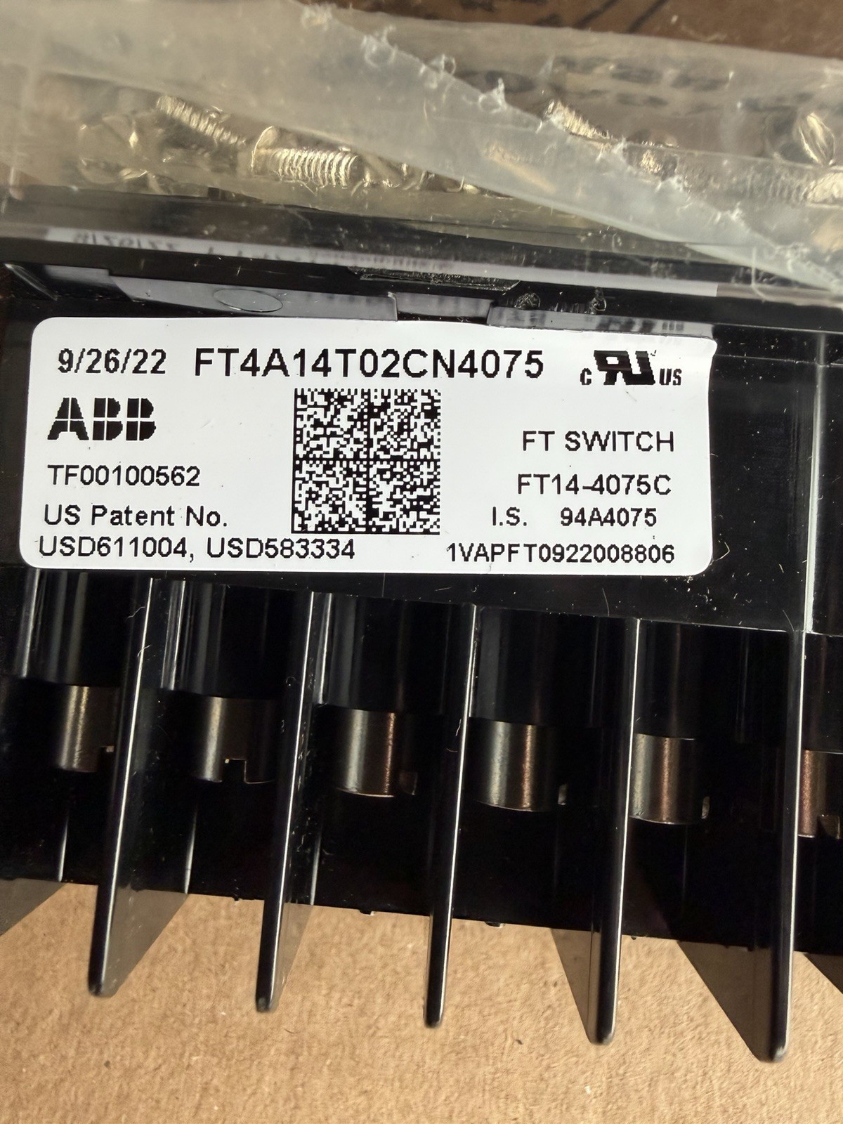 ABB FT4A14T02CN4075 (NEW IN BOX)
