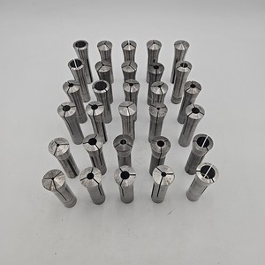 Lot of 30 R8 ROUND COLLETS, Brideport, Enco MFg Co, etc. *READ* for known sizes