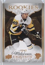 2016 Upper Deck Ice Exquisite Rookies Gold Spectrum 23/49 Dominik Simon #R-3 0c3