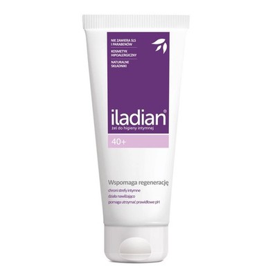 ILADIAN intimate hygiene gel 40+ 180ml pH-Balanced Regenerating Cleanser