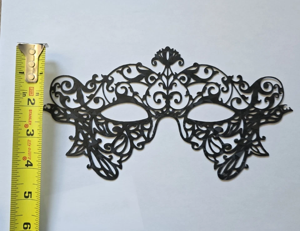 Máscara de Mascarada Femenina para Baile Disfraz Fiesta Evento Caliente Banda Elástica Impresión 3D Foto 4 de 4