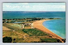 Detroit MI-Michigan, Metropolitan Beach, Antique, Vintage Postcard
