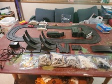 VINTAGE GRAND PRIX Toy Race Car Track, Tested, And Works, Read Description