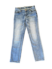 Teen Girls Jeans  Size 14  Skinny  Light Wash Blue Cherokee