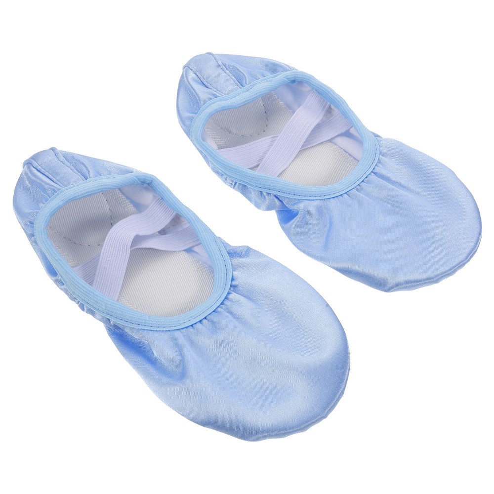 SAOLA 1 Paio Scarpe da Ballo Bambina Nastro Pantofole Adulti Scarpe da Ballo con Suola Antiscivolo