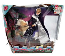 BARBIE ROYAL ROMANCE 1999 MATTEL BARBIE DOLL AND HORSE 24478 NEW IN BOX NRFB