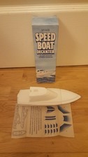 vintage avon wild country speed boat decanter aftershave 100ml full unused boxed