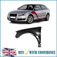 Fits Audi A3 S3 Hatch. 08-12 Cabriolet 08-13 Front Wing Primed Left Not For RS3