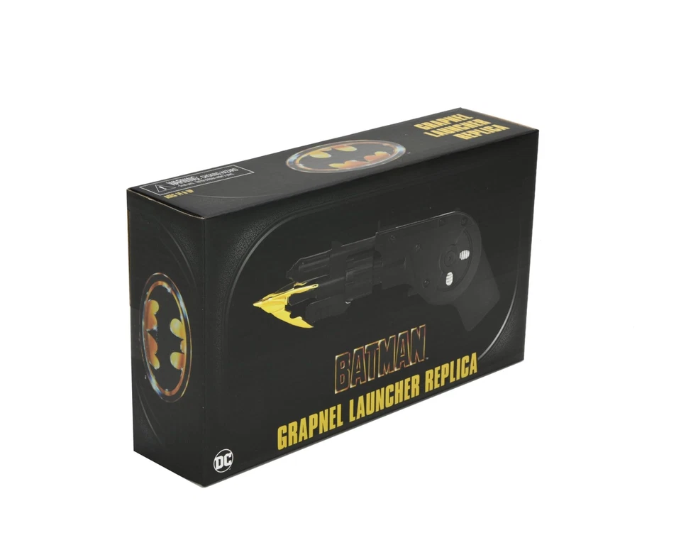 Neca Batman 1989 Grapnel Launcher utilería réplica coleccionable multicolor 7 pulgadas Foto 3 de 4