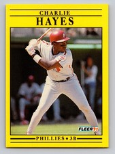 1991 Fleer - Charlie Hayes #397