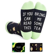Tea Gifts for Women - Drink Socks for Tea Lovers, Funny Drink Socks for Women...