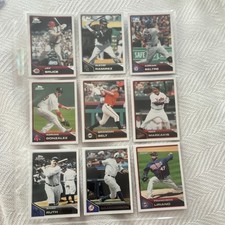 Topps Lineage MLB Card Lot 9 ct 2011 ft Bruce, Ramirez, Beltre, Gonzalez, Belt