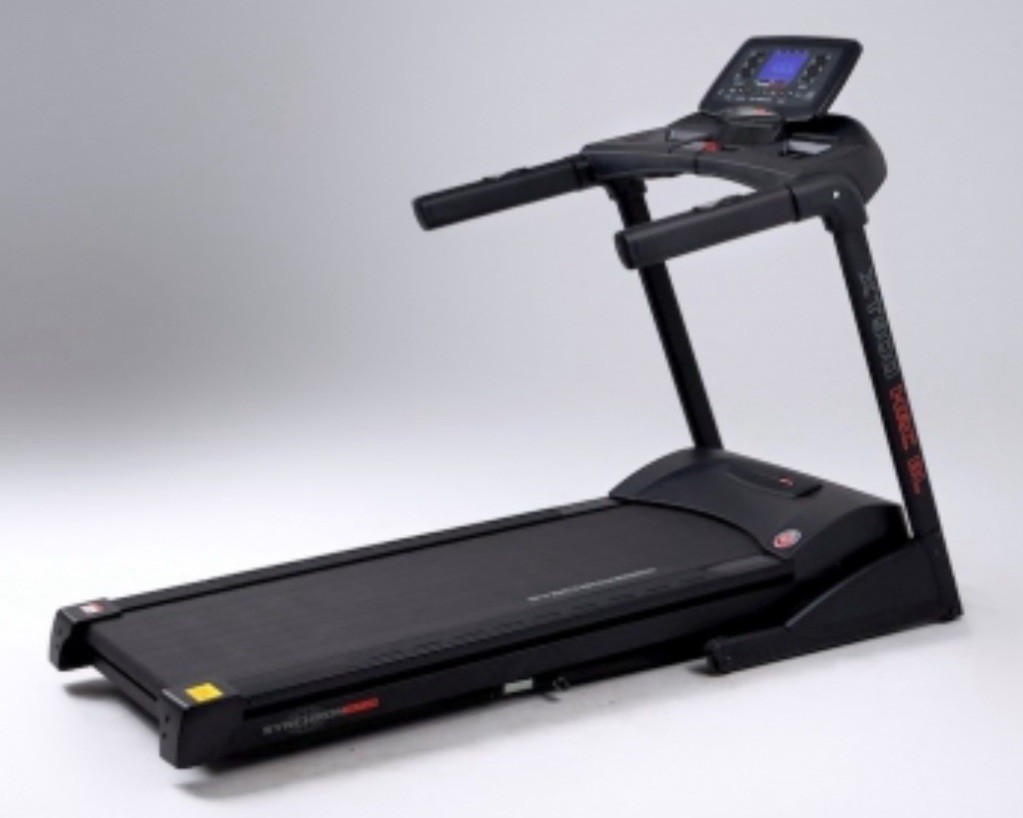 Synchro XT900 HRC BL tapis roulant elettrico Bluetooth pieghevole nero display