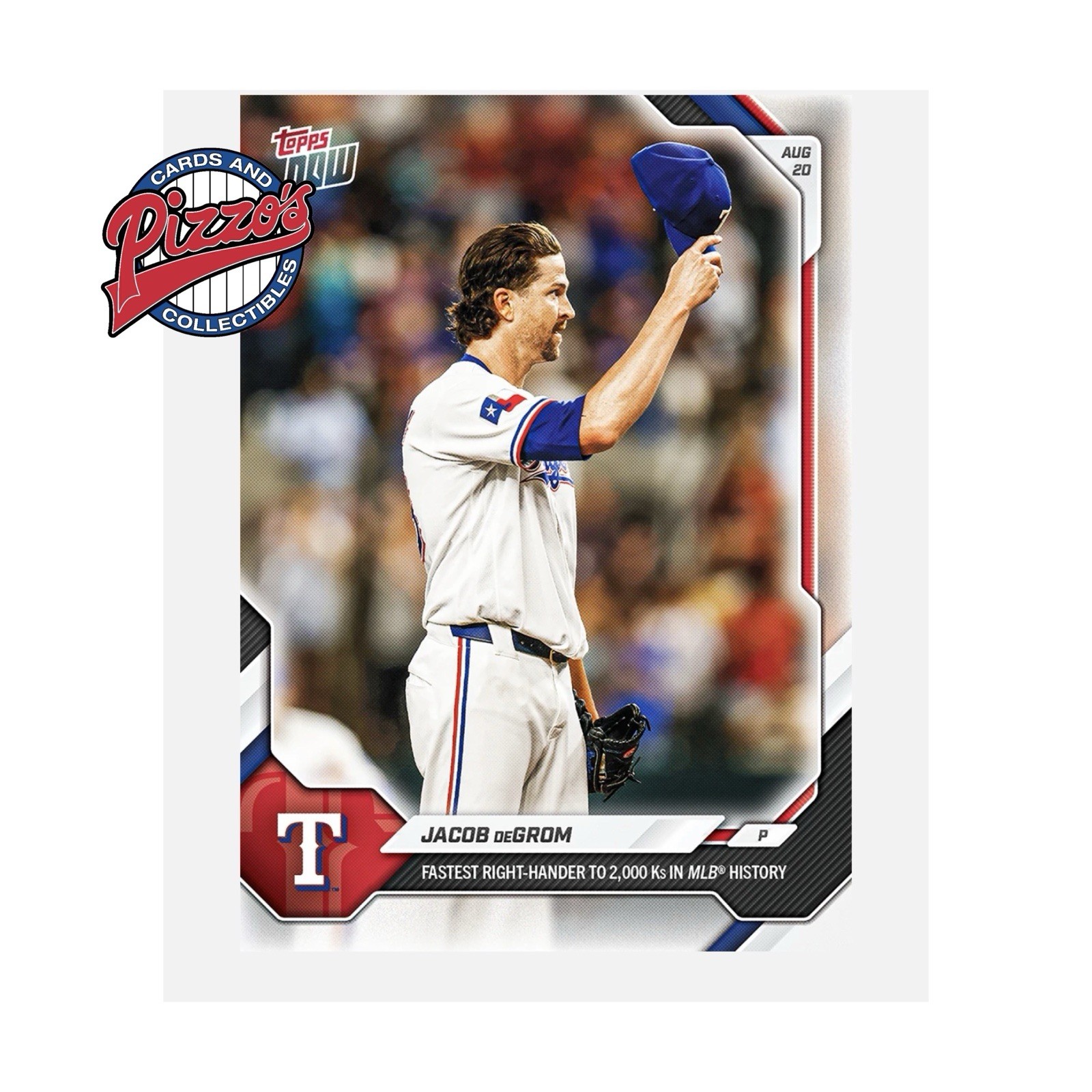 Jacob deGrom 2,000th K 2026 MLB Topps NOW Card 576 Presale