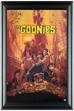 Corey Feldman The Goonies Signed Framed 24x36 Poster ACOA Exact Proof ACOA