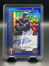 2025 Topps Pro Debut - Dameury Pena #PD-102 Blue Foil /150 (RC)